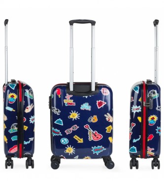 ITACA Small Children's Suitcase Cabin Navy -55x40x20cm