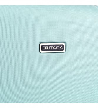 ITACA Valise de voyage rigide 71150 Turquoise -55x38x20cm