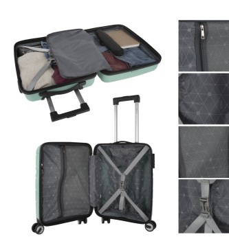 ITACA Maleta De Cabina 55x40x20 Bristol verde