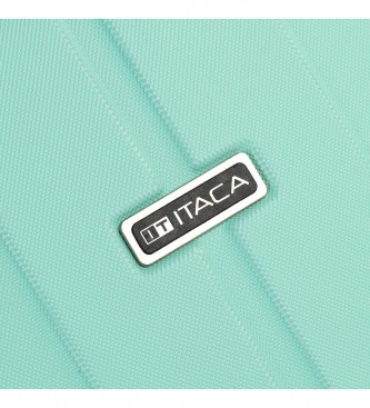 ITACA Wózek na walizki 63 zielony