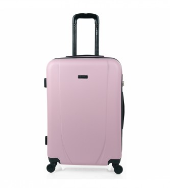 ITACA Rigid Travel Case 71160 Pink -65x44x24cm