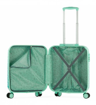 ITACA Mała walizka kabinowa 702450 Turquoise -55x40x20- Turquoise 