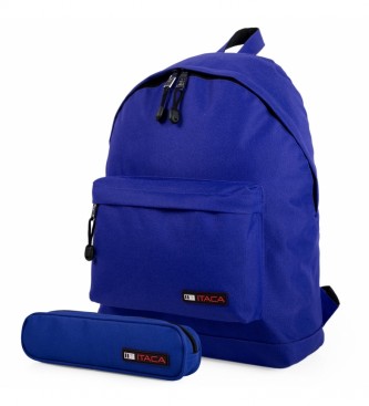 ITACA Rucksack und passender Itaca Basics blau