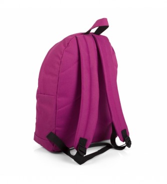 ITACA Liliowy plecak i torba -31x43x14cm