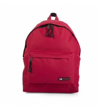 ITACA Backpack and Tote Bag Red -31x43x14cm