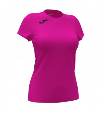 Joma  Record II Short Sleeve Fluor Pink T-Shirt