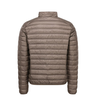 JOTT Manteau en duvet de plumes taupe mat