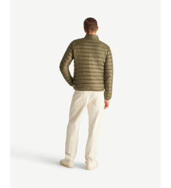 JOTT Manteau en duvet de plumes vert mat