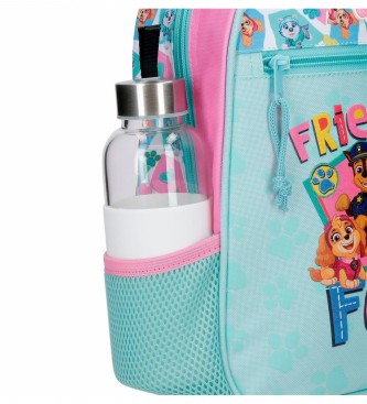 Joumma Bags Paw Patrol kindergarten backpack Friendship fun with turquoise trolley