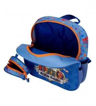 Joumma Bags Paw Patrol Rescue Knights nursery backpack with trolley blue