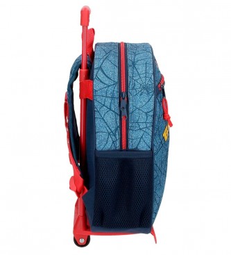 Spiderman Spiderman blue backpack -27x33x11cm