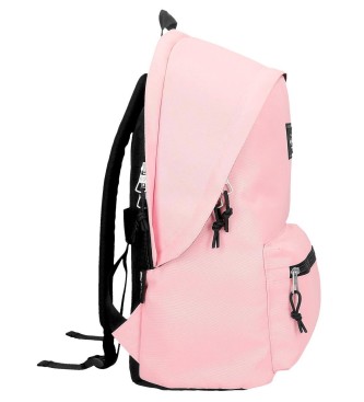 Pepe Jeans Aris Colorful backpack light pink