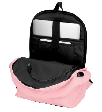 Pepe Jeans Aris Colorful backpack light pink