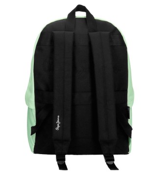 Pepe Jeans Zaino Aris con astuccio verde