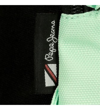 Pepe Jeans Zaino Aris con astuccio verde