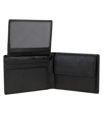 Pepe Jeans Casaco com carteira preto