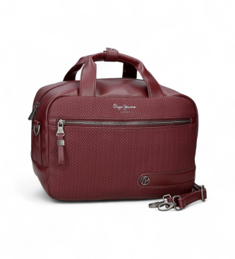 Pepe Jeans Borsa da toilette Sprig bordeaux