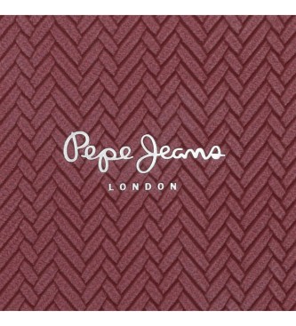 Pepe Jeans Liten plnbok Sprig vinrd