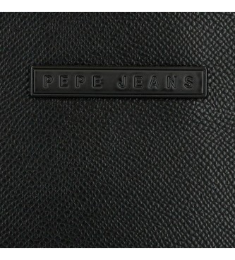 Pepe Jeans Borsa da toilette nera Elia
