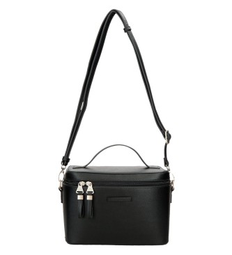 Pepe Jeans Borsa da toilette nera Elia