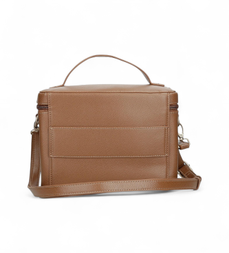 Pepe Jeans Borsa da toilette Elia marrone