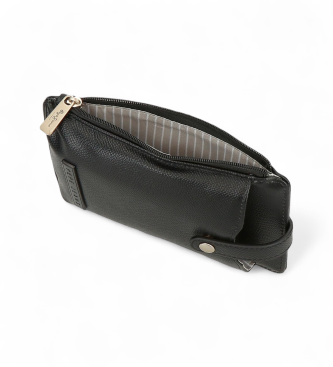 Pepe Jeans Borsa a tracolla nera per cellulare Elia