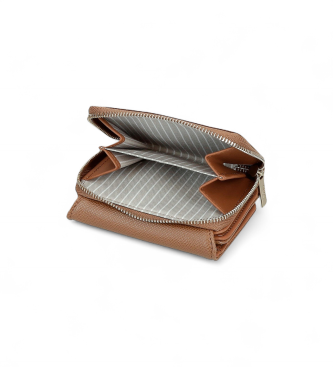 Pepe Jeans Liten brun Elia-plnbok