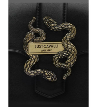 Just Cavalli Una borsa New Iconic Snakes nera