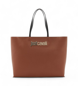 Just Cavalli Grand sac  lettres marron