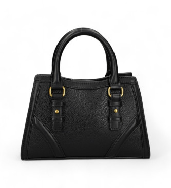 Just Cavalli Metall Kreis Spitze Tasche schwarz