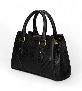 Just Cavalli Metall Kreis Spitze Tasche schwarz