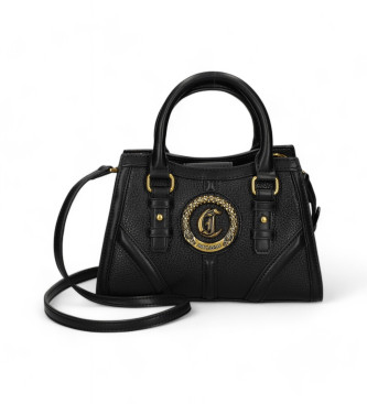 Just Cavalli Sac  dentelle en mtal noir