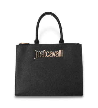 Just Cavalli Bolso mini shopper negro