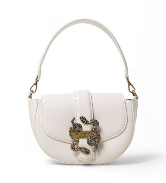 Just Cavalli Nieuwe Iconic Snakes beige tas