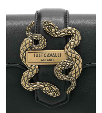 Just Cavalli Torba A New Iconic Snakes w kolorze czarnym