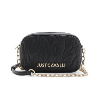 Just Cavalli Bolso Range E Quilted negro