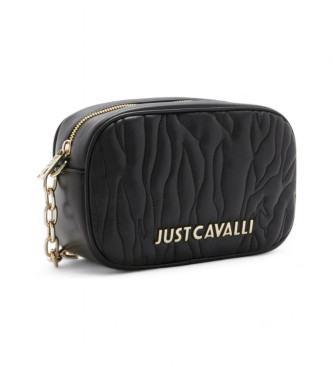 Just Cavalli Bolso Range E Quilted negro