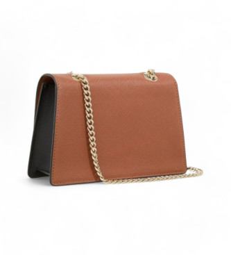 Just Cavalli Range Metal Lettering brown bag