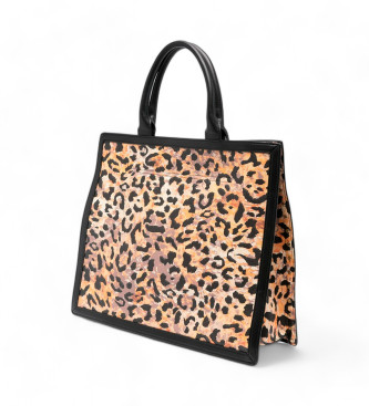 Just Cavalli Gama R Shopping Saco sazonal com estampado animal