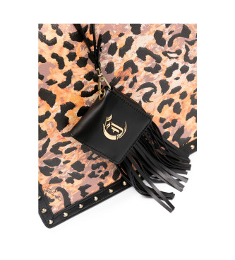 Just Cavalli Gama R Shopping Saco sazonal com estampado animal