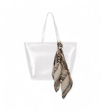 Just Cavalli Bolso Shopper blanco