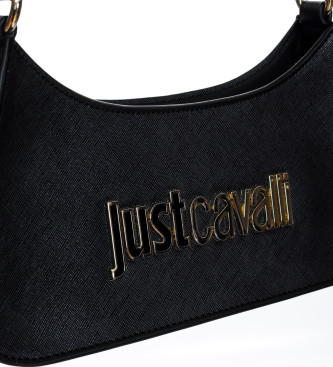 Just Cavalli B Metal Lettering bag black