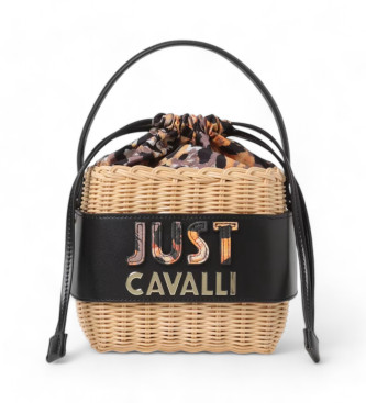 Just Cavalli Borsa dal taglio D della gamma beige