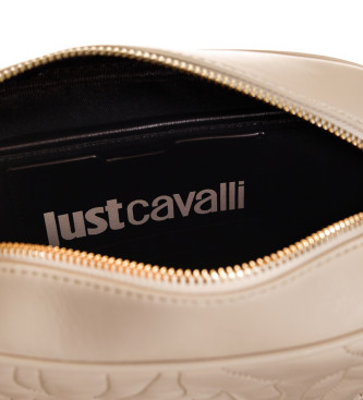 Just Cavalli Range E Gewatteerde beige tas