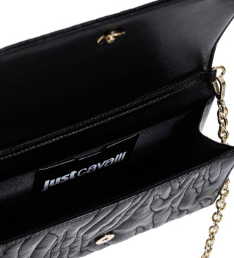 Just Cavalli Bolso Range E Quilted negro