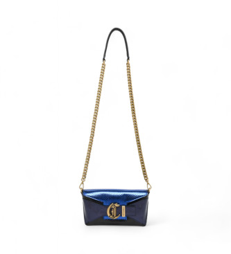 Just Cavalli Jc Gothic Fine blue bag