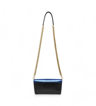 Just Cavalli Jc Gothic Feine blaue Tasche