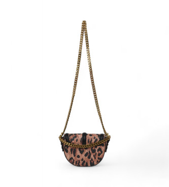 Just Cavalli Jc Metal Circle braune Tasche