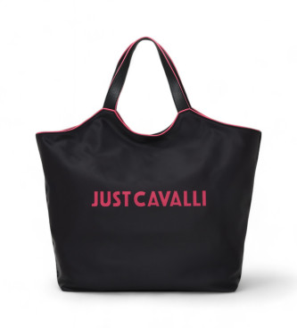 Just Cavalli Range Q Future Easy Shopping bag noir