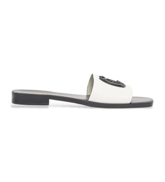 Just Cavalli Sandalias de piel Scarpa blanco